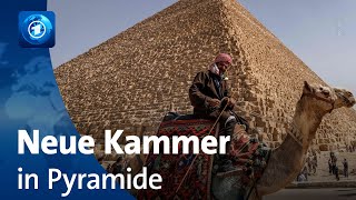 4500 Jahre alt: Neue Kammer in Cheops-Pyramide entdeckt