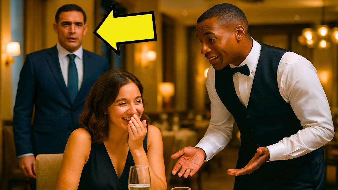 LE SERVEUR AUX TABLES… JUSQU'À SERVIR EN FRANÇAIS ET SURPRENDRE TOUS