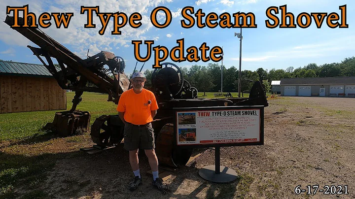 Thew Type O Steam Shovel Update - Removed from Wixom Lake