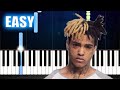 Xxxtentacion  hope  easy piano tutorial