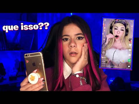 É O FIM DO ASMR (reagindo a shorts virais de asmr)