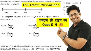 CSIR Latest PYQs Solution |  एकदम  छी टाइप का Ques है ये 🤗 | By Virendra Singh | CSIR | GATE | DBT |