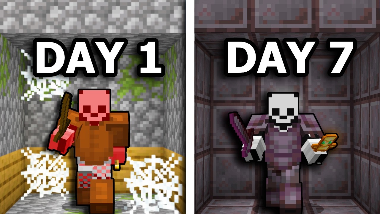 I Trained 7 Days to Destroy My Friend in Minecraft PvP - YouTube