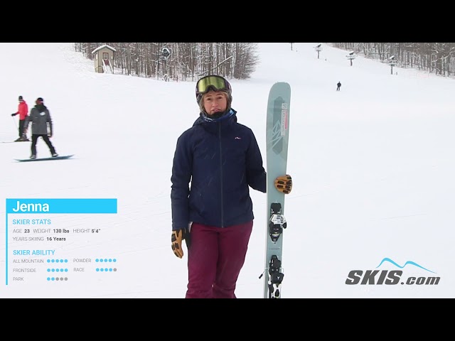 Jenna's Review-Salomon QST Lumen 99 Skis 2022-Skis.com - YouTube