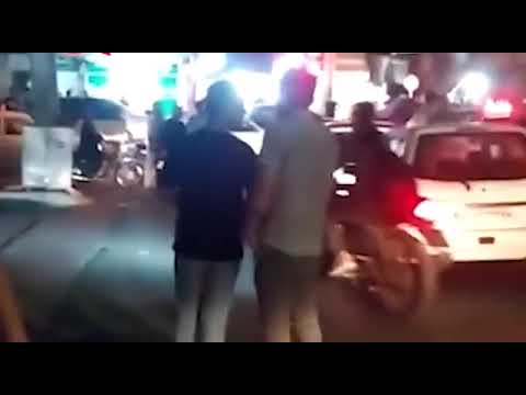 درگیری مردم تهران در خیابان فلاح با نیروهای سرکوبگر رژیم شنبه ۷ خرداد ۱۴۰۱