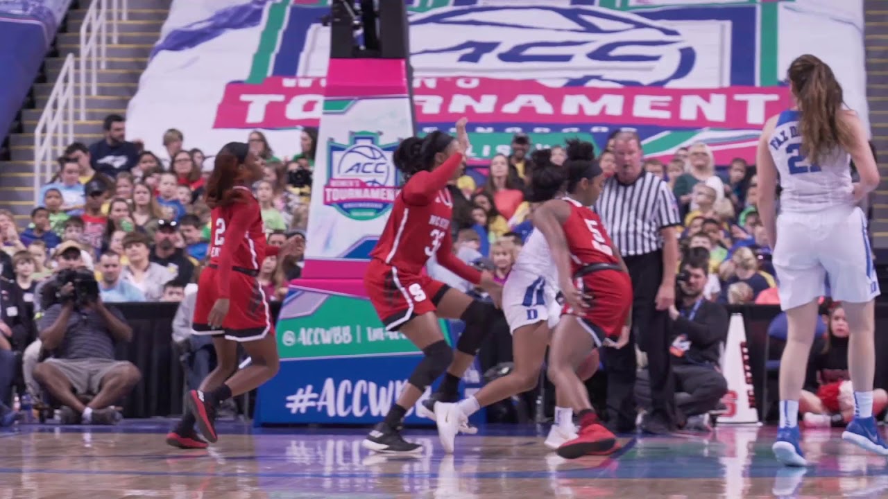 Highlights 201718 Women's Basketball vs Duke ACC Tournament YouTube
