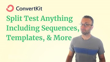 Split Test Anything in ConvertKit - How to A/B Test Subject Lines in Sequences