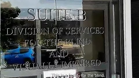 Frauditor Audits A Blind Center VERY DISTURBING