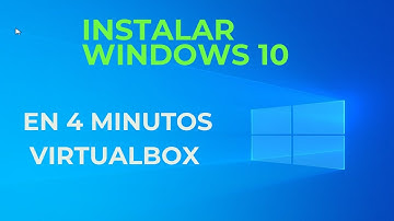 como instalar windows 10 en virtualbox en menos de 4 minutos 2025