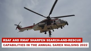 Rsaf And Rmaf Sharpen Search - And - Rescue Capabilities In The Annual Sarex Malsing 2022 Resimi