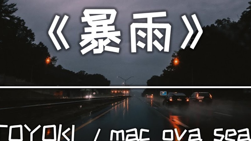 《暴雨》- Toyoki / Mac Ova Seas 「动态歌词/4K画质」