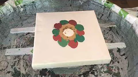 #779 See How This Holiday Cheer Radial Bloom Turne...