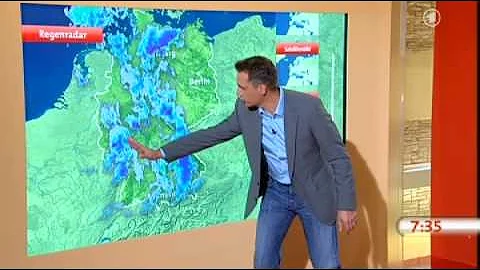 Die neue Wetterkarte (ARD-Morgenmagaz...  - 07.06....