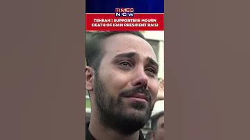 Watch Crowds Gather In Central Tehran To Mourn Death Of Iran S President Ebrahim Raisi Shorts 