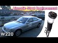 W220 Airmatic Front Strut Replacement