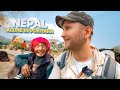 Traveling alone in nepal  from kathmandu to pokhara  nepali food you should try