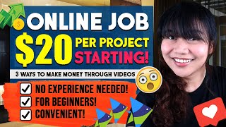 In this video, i will share to you some online job opportunities that
we can grab as a beginner by using invideo. invideo is an video
editing website ...