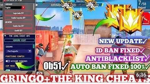 THE KING CHEATS OFC || AIMKILL MOD UPDATED || OB51 UPDATED MOBILE PENEL || GUILD WAR HACK FREE FIRE