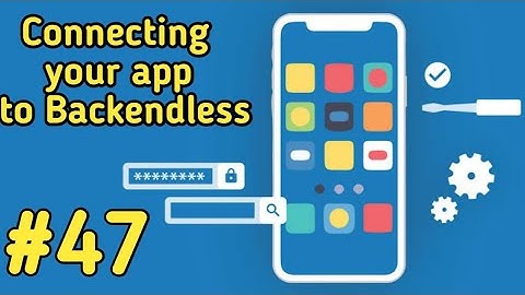 setting up your app for Backendless in android studio