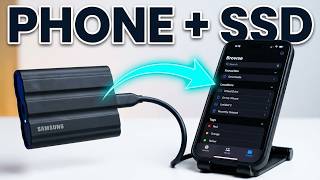 How to Connect Samsung Portable SSD T7 Shield to iPhone 18 & iPhone 18 Pro Max | USB-C Setup screenshot 5