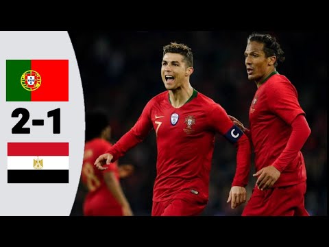 Portugal Vs Egypt 2 1 Extended Highlight And Goals Friendly 2018