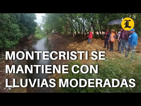 Montecristi se mantiene con lluvias moderadas tras paso Fiona