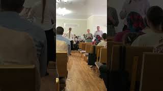 В сей день славный хочу я петь про Иисуса Христа - пение гостей 13 апреля 2025 г.