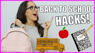 5 Back to School Life Hacks w/ Study With Jess!