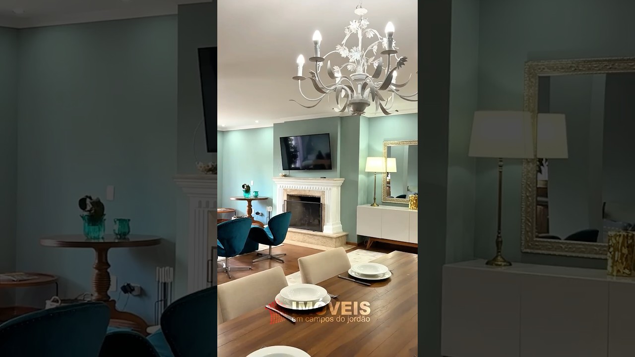 Vídeo do Imóvel: Apartamento com 3 dormitórios à venda, 170 m² por R$ 1.960.000 - Vila Capivari - Campos do Jordão/SP