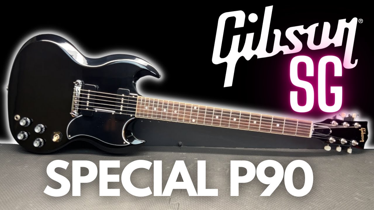 No Talking...Just Tones | Gibson SG Special Ebony - YouTube