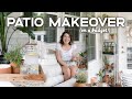 SMALL PATIO MAKEOVER | Beautiful Outdoor Decorating Ideas (DIY &amp; Budget-Friendly!) ☀️