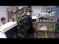 How To Remove Mercruiser Engine from boat
