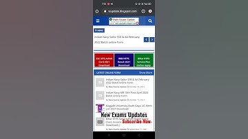 Indian Navy Sailors SSR & AA February 2022 Batch Online Form | Navy SSR &AA Online Full Notification