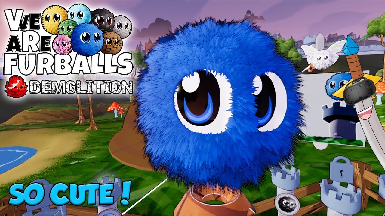 SO CUTE! - VR Furballs: Demolition #1 - VR Furballs Review HTC Vive
