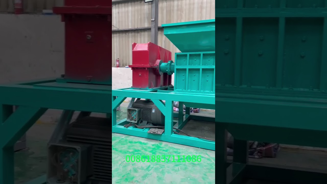 1200 Type Square Box High Configuration Shredder｜Double Shaft Shredder  