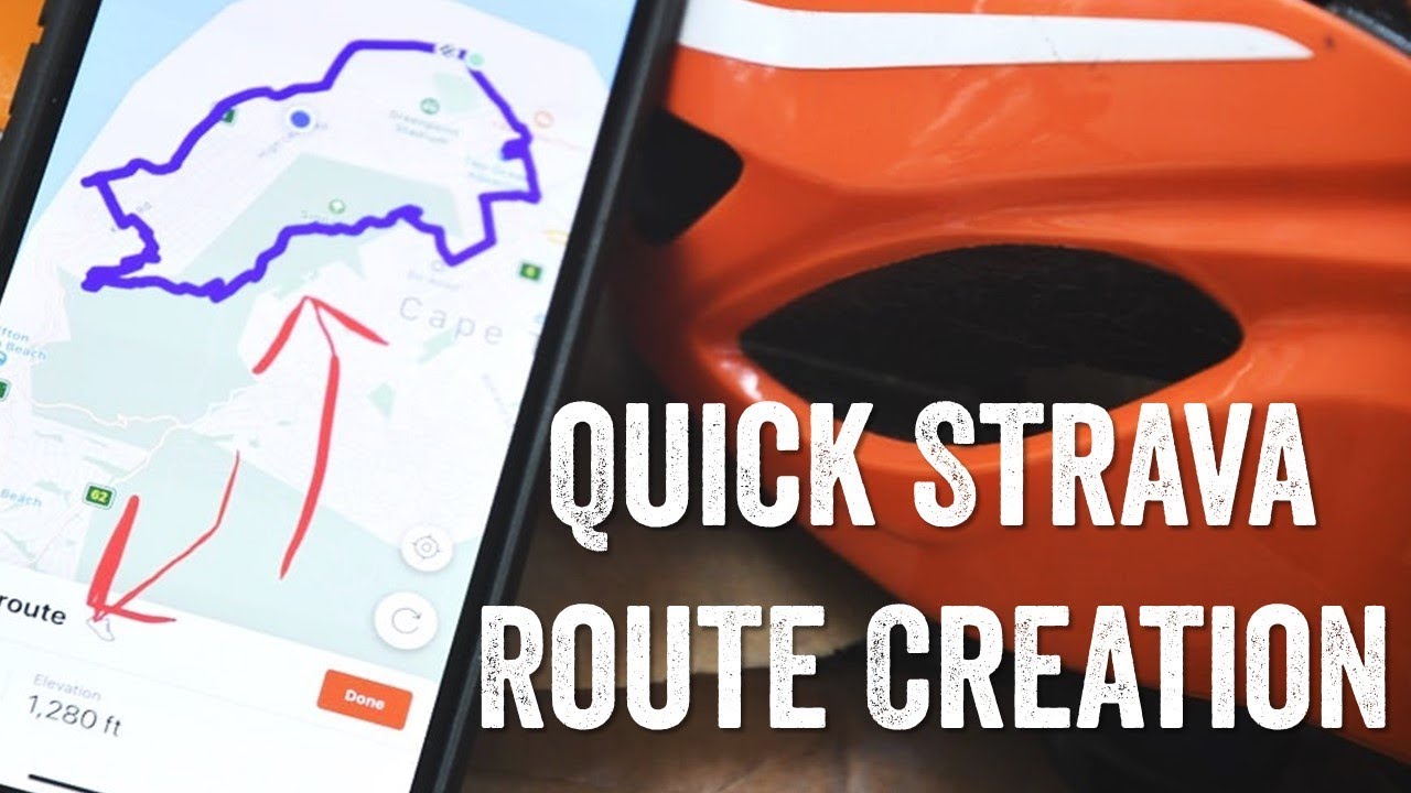 Strava Rolls Out New Finger-Dragging Route Creation Feature - Youtube