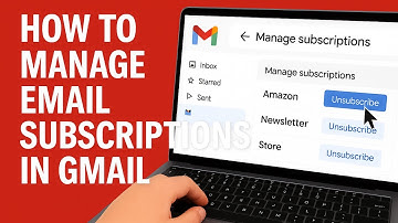 How to Unsubscribe from Email Subscriptions in Gmail (2025 Update) | Clean Gmail Inbox Mailing Lists