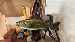 Last fish carving of the year DONE