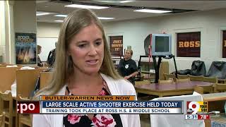 Large-scale active shooter exercise held in Butler County