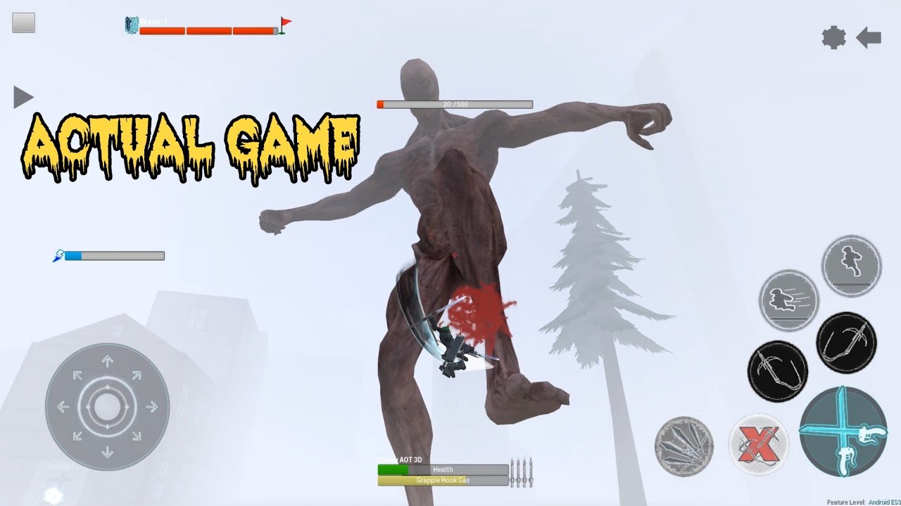 (OUTDATED) My AOT fan made turned into ZOMBIE TITAN MODE Attack on