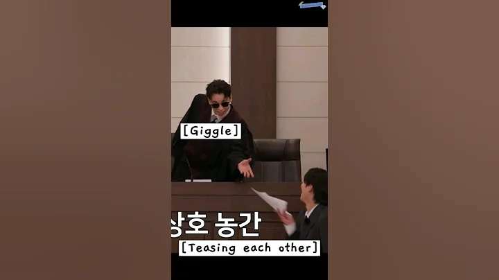 joshua teasing vernon while giving the paper to him 📃🤣 #GOING_SVT