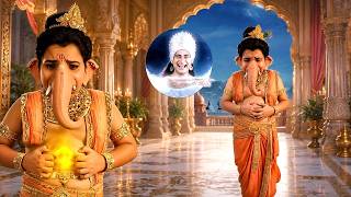 चंद्र देव ने गणेश जी का मजाक उड़ाया गणेश को आया गुस्सा । VIGHNAHARTA GANESH ||