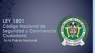 Clase en  Vivo | Ley 1801 Código Nacional de Policia | Preparación Subintendente Policía Nacional screenshot 3