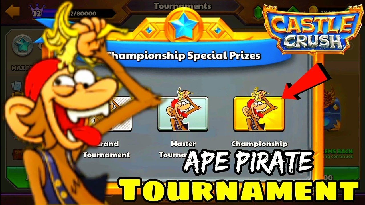Ape Pirate Grand Tournament Battle! Castle Crush