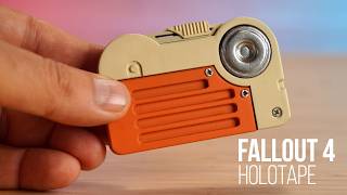 I Made a Fallout 4 Holotape! Modeling, Printing & Painting
