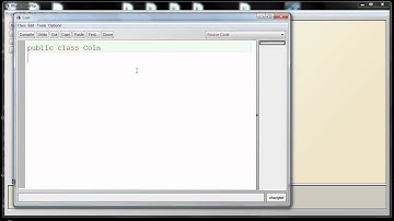 BlueJ tutorial, CoinFlip part 3 of 8