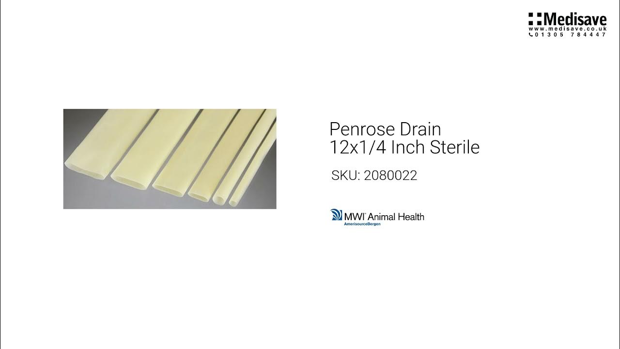 Penrose Drain 12x1 4 Inch Sterile 2080022 1920x1080 YouTube