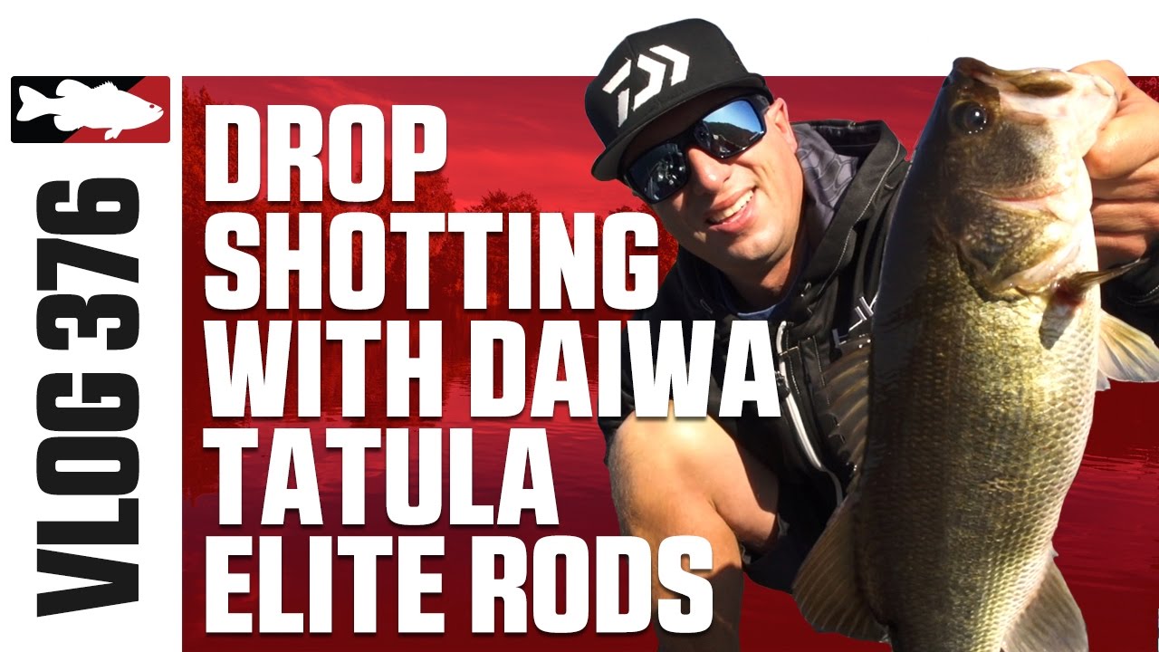 Brent Ehrler Dropshotting with Daiwa Tatula Elite Spinning Rod on San  Vicente - TW VLOG #376 