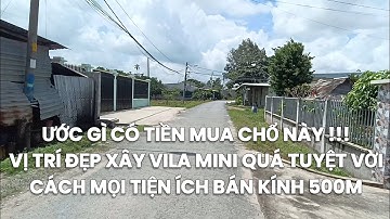 💥Bán đất MT nhựa ngang 7,5m xây tường rào kiên cố full thổ cư xã Tân Thạnh Đông Củ Chi | truongbds