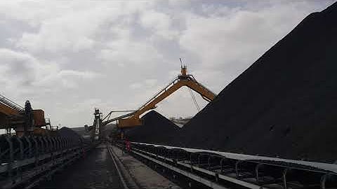 Coal Stacker at Reclaimer how it works